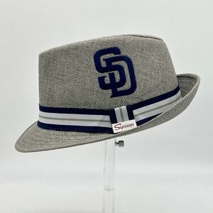 San Diego Padres Fedora Hat Size 7 3/8 SGA Sycuan Casinos Gray Blue New